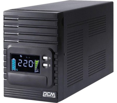 PowerCom Smart King Pro+ SPT-3000-II LCD ИБП {Line-Interactive, 3000VA/2400W, Tower, 8 xC13 + 1 xC19, USB, SNMP Slot} (1152569)