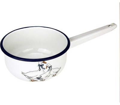 Ковш ЭМАЛЬ Ковш эмал цил 1,5л Гуси