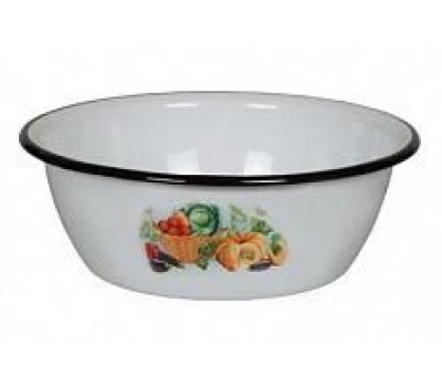 Миска СТАЛЬЭМАЛЬ Миска эмал 1,5л с рис