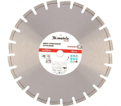 Диск алмазный MATRIX Диск алмазный 400 х 25.4 мм, 