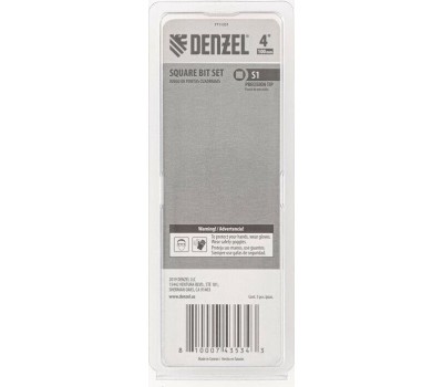 Бита DENZEL Бита S1x100 мм, 5 шт. 7711331