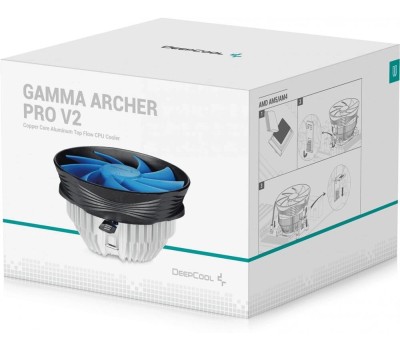 DEEPCOOL Устройство охлаждения (кулер) Gamma Archer Pro V2, 4-pin, 120мм, черный, retail [g-u-archer-arnnnn-g-2]