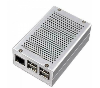 Корпус для ПК ACD Корпус RA193 Heat Dispersion Metal Aluminium Alloy Case for Raspberry Pi 3, Silver