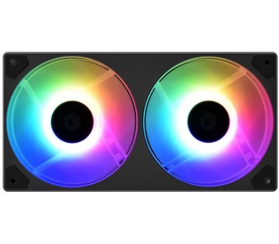 ID-COOLING Вентилятор для корпуса ICEFAN 240 ARGB черный (2 pcs, 120mm, PWM 2000rpm, 56.5 CFM, 31,5 dB, 4 pin/3 pin ARGB) (ICEFAN 240 ARGB)