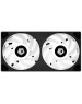 ID-COOLING Вентилятор для корпуса ICEFAN 240 ARGB черный (2 pcs, 120mm, PWM 2000rpm, 56.5 CFM, 31,5 dB, 4 pin/3 pin ARGB) (ICEFAN 240 ARGB)