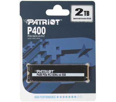 Накопитель SSD PATRIOT SSD накопитель P400 V4 2ТБ, M.2 2280, PCIe 4.0 x4, NVMe, M.2 [p400vp2tbm28h]