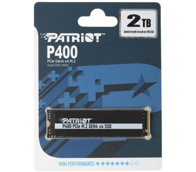 Накопитель SSD PATRIOT SSD накопитель P400 V4 2ТБ, M.2 2280, PCIe 4.0 x4, NVMe, M.2 [p400vp2tbm28h]