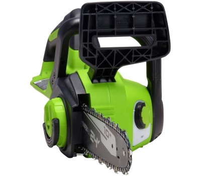 Greenworks G24CS25 Цепная пила аккумуляторная, 24 В, 25 см [2007707]