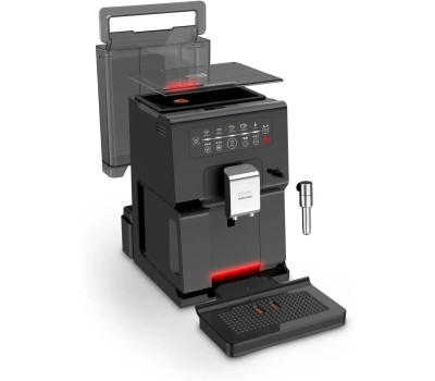 Кофемашина KRUPS Кофемашина автоматическая Essential EA870810, 15Бар, с ручным капучинатором, черный/нержавеющая сталь