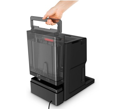 Кофемашина KRUPS Кофемашина автоматическая Essential EA870810, 15Бар, с ручным капучинатором, черный/нержавеющая сталь