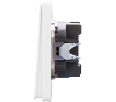 KRANZ Выключатель ROUND 2 кл перекрестный (переключатель) 10А с/у перламутр