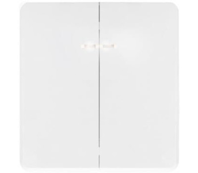 KRANZ Выключатель ROUND 2 кл перекрестный (переключатель) 10А с/у перламутр