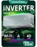 Сплит-система ECOCLIMA Кондиционер ECW/I-СH09/AAS-4R1 (Silver)/EC/I-CH09/A-4R1 (White) серия Nova line Inverter (комплект)