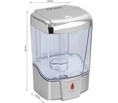 GFmark - Дозатор жидкого мыла, сенсорный, хромированный, 600 мл 647