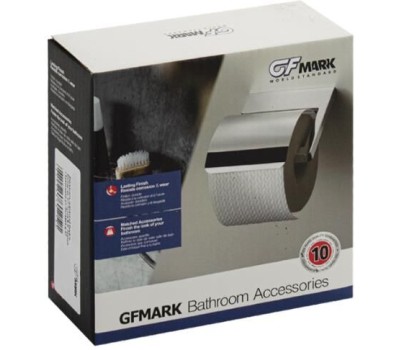 GFmark - Мыльница стеклянная с креплением к стене, на круглом основании, цвет ХРОМ. 79004