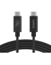 BELKIN Кабель USB4 Cable - USB-C to USB-C 240W 20Gbps 4K@60Hz Cable. Длина: 2м. Цвет: черный
