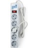Сетевой фильтр POWER CUBE (02669) SPG-B-6 , 5роз - 1,9м - белый