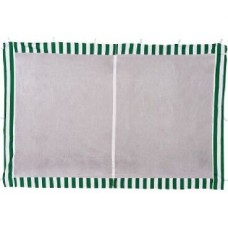 GREEN GLADE Стенка для садового тента 4130 2х3м полиэстер с москитной сеткой зеленая