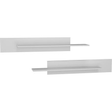 Полка НК-МЕБЕЛЬ POINT комплект полок Белый/Белый глянец 71774470
