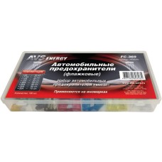 Набор предохранителей AVS FC-369 BOX (180 шт) 