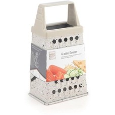 MALLONY Терка четырехгранная MARMOLADA, окраска: мрамор светлый, высота 15,5 см (108300)