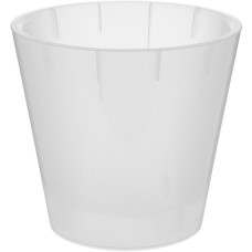 Горшок цветочный HOMVER для орхидей D160мм, 1,6л с дренажной вставкой (белый перламутр) 221608129/02