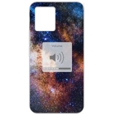 GRESSO Чехол (клип-кейс) Air, для Realme 8, черный/рисунок [gr17aaae9400]