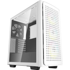 DEEPCOOL Корпус CK560 WH белый без БП ATX 3x120mm 4x140mm 2xUSB3.0 audio bott PSU