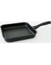 РОССИЯ 1426-03 Сковорода-гриль литая алюм., 24 см, 2х-слойное а/п покр., ручка с покрытием Soft touch