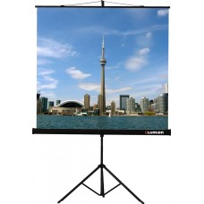 Экраны LUMIEN Экран на треноге 153x203см Eco View LEV-100111 4:3 напольный рулонный