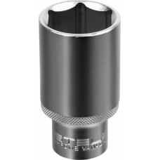 Головка торцевая STELS Головка торцевая, 30 мм, шестигранная, CrV, под квадрат 1/2 13837