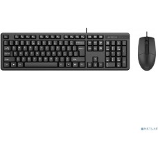 A4TECH Клавиатура + мышь KK-3330S клав:черный мышь:черный USB [1530250]