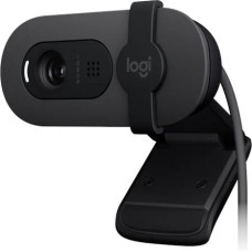 Веб-камера LOGITECH Web-камера HD Webcam Brio 105, графитовый [960-001592]