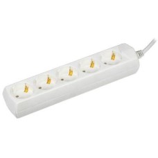 Удлинитель сетевой IEK Сетевой удлинитель У05, 7м, белый [wyp10-10-05-07-z-g]