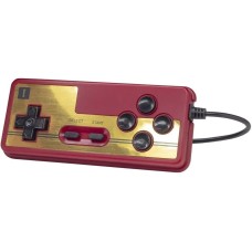 RETRO GENESIS Геймпад Controller 8 Bit P1 для Dendy, красный