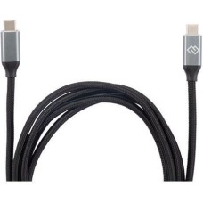 кабель DIGMA Кабель USB Type-C (m) - USB Type-C (m), 2м, черный [d-type-c-usb3.2-100w-4k-2m]