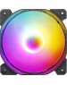 FORMULA Вентилятор для корпуса Cosmic 14BK ARGB 140х140x25 черный 4-pin 25.6дБ (COSMIC 14BK ARPW) Ret