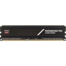 AMD RADEON Модуль памяти ™ R9 Gamers Series Black Gaming Memory R9S416G3206U2S 16GB DDR4 3200 DIMM Non-ECC, CL16, 1.35V, Heat Shield, RTL, (183047) {40}