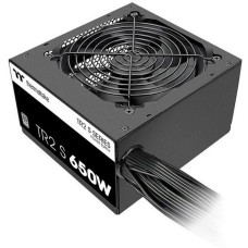 THERMALTAKE Блок питания ПК TR2 S 650 /0650W/Non Modular/Non Light/Single Voltage/Analog/80 Plus/EU/Non JP CAP/All Flat Cables