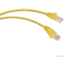 Cabeus PC-UTP-RJ45-Cat.5e-3m-YL-LSZH Патч-корд U/UTP, категория 5е, 2xRJ45/8p8c, неэкранированный, желтый, LSZH, 3м