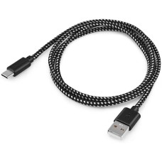 BURO Кабель Braided BHP RET TYPEC1 USB (m)-USB Type-C (m) 1м