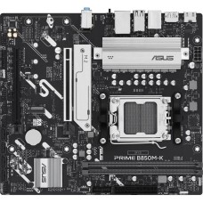 Материнская плата ASUS Материнская плата PRIME B850M-K Socket AM5 AMD B850 2xDDR5 mATX AC`97 8ch(7.1) 2.5Gg RAID+HDMI+DP