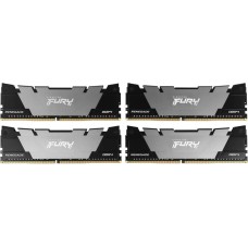 KINGSTON Память DDR4 4x32GB 3200MHz KF432C16RB2K4/128 Fury Renegade Black RTL Gaming PC4-25600 CL16 DIMM 288-pin 1.35В kit dual rank с радиатором Ret