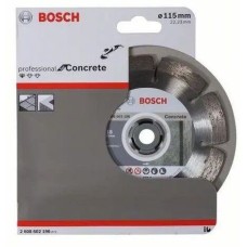 BOSCH Диск алмазный по бет. ProfEco (2608602196) d=115мм d(посад.)=22.23мм (угловые шлифмашины)