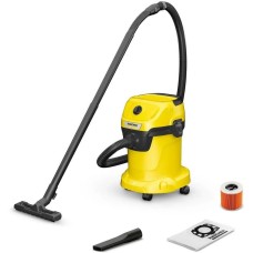 KARCHER Строительный пылесос WD 3 V-17/4/20, желтый [1.628-130.0]