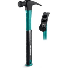 KRAFTOOL X-FORCE 560 г, столярный молоток-гвоздодёр (20265-56)