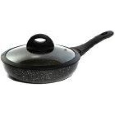 Сковорода Scovo Hi-Black 20 см со стеклянной крышкой (HB-007)