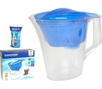 Фильтр-кувшин БАРЬЕР В291Р00 ТАНГО синий с узором