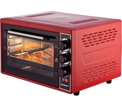 Печь электрическая KRAFT КF-MO 3804KR красный