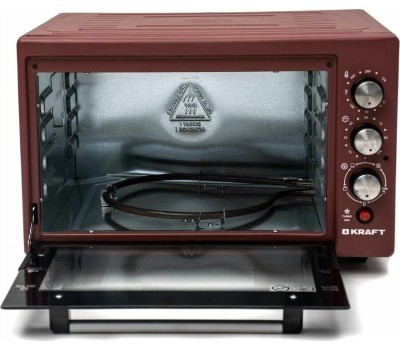 Печь электрическая KRAFT КF-MO 3804KR красный